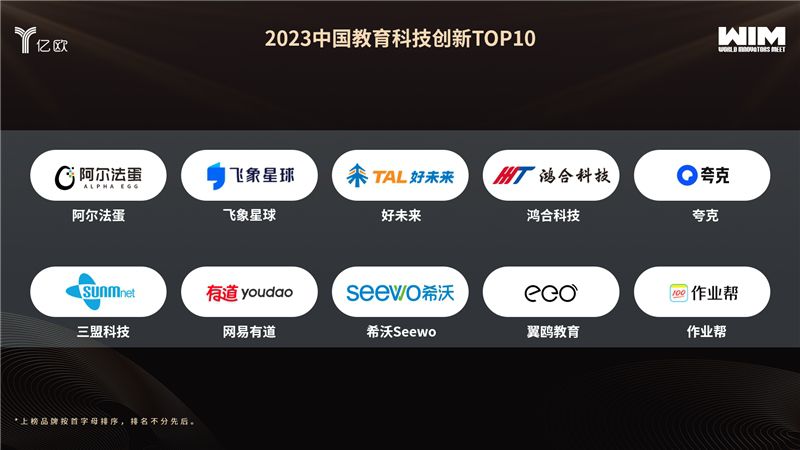 Kaiyun网址 开云2023中国教育科技创新TOP10出炉